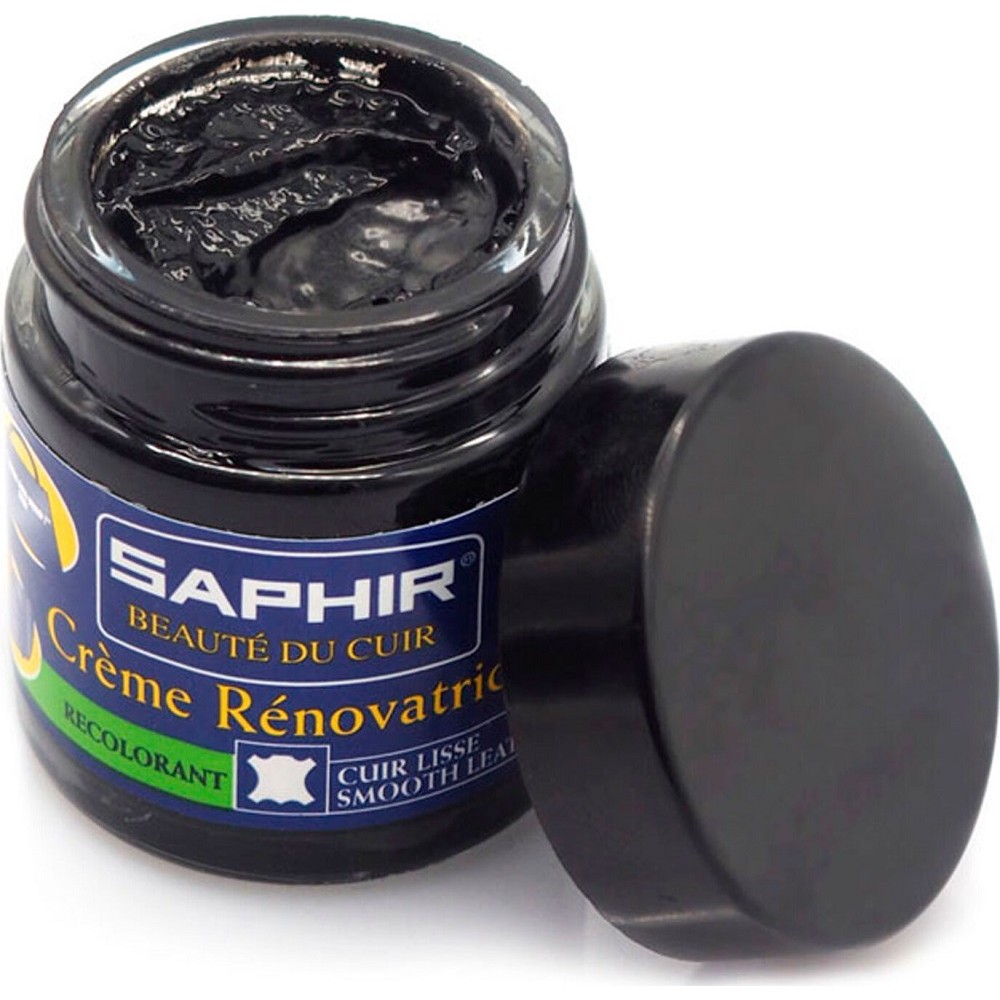 Saphir Creme Black жидкая кожа